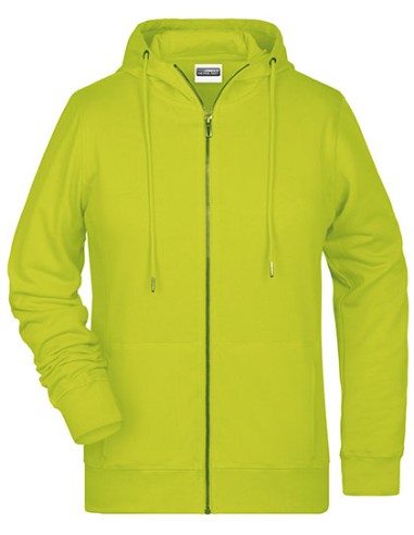 J-8025--Ladies Zip-Hoody